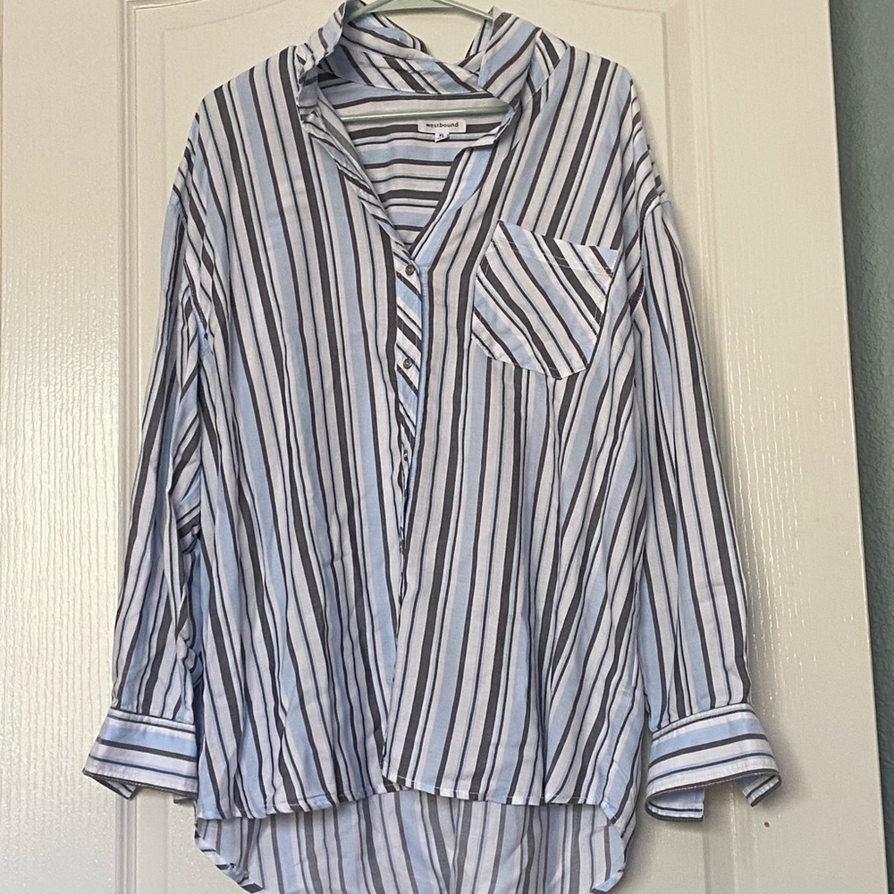 Westbound button down blouse XL